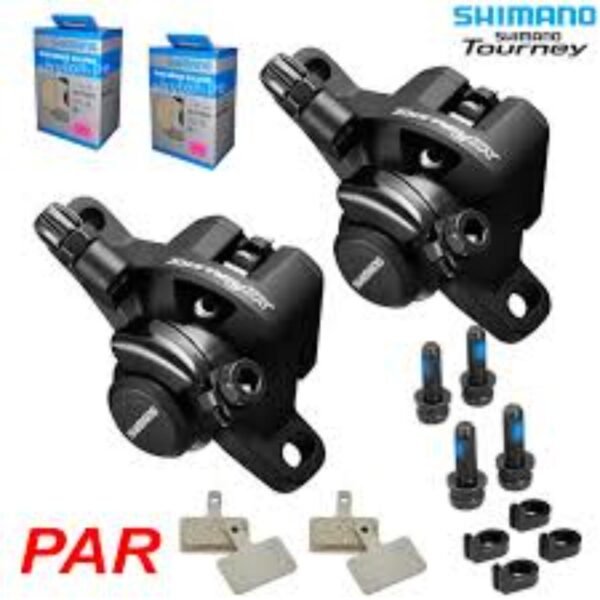 Par de Caliper Mecanico Shimano Tourney Bicicleta