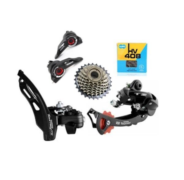 DESVIADOR O DESCARRILADOR TRASERO TZ SHIMANO PARA BICICLETA CON CAMBIOS - Imagen 3