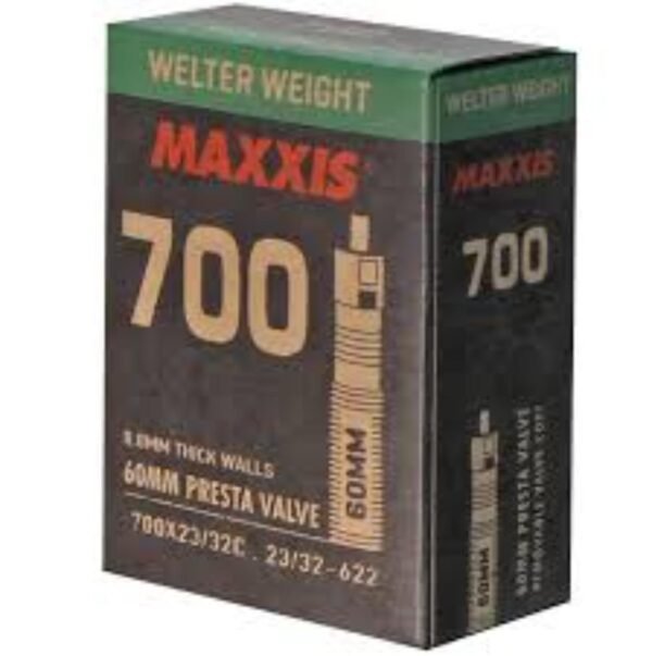 Cámara Maxxi 700+ Adaptador De Válvula Presta De Bicicleta - Imagen 2