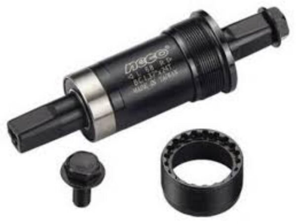 eje sellado centra neco de 122mm y 118mm para bicicleta