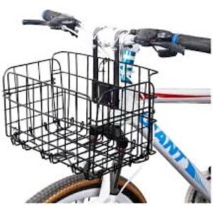 Canasta de acero plegable Para Bicicleta Acero Desmontable para bicicleta