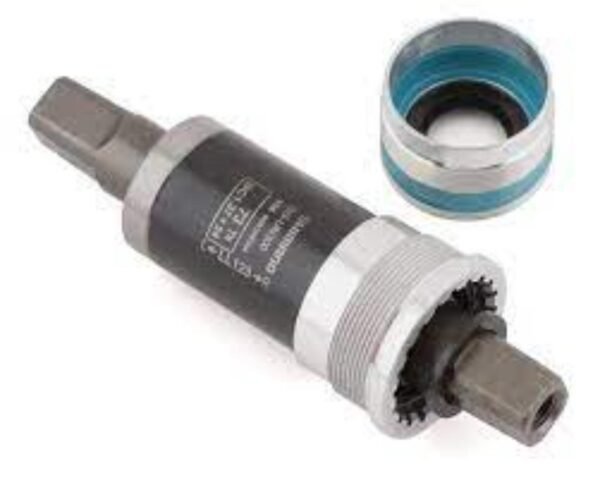 EJE CENTRAL DE PEDALIER SELLADO SHIMANO PARA BICICLETA