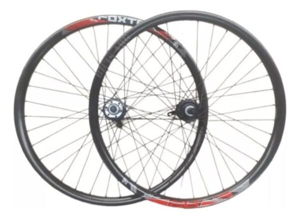 2AROS DOBLE PARED ARO 27.5 PIÑON CASSETTE Y FRENOS DE DISCO MAZAS SELLADAS - Imagen 2