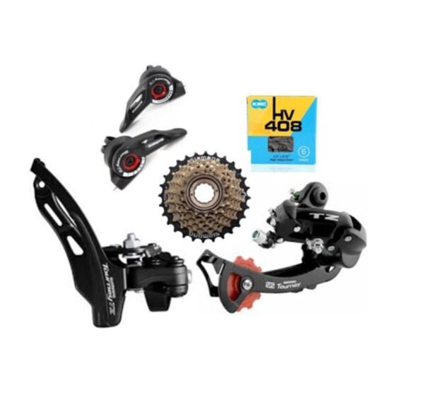 KIT DE CAMBIOS SHIMANO 7X3 PARA BICICLETA - Imagen 3