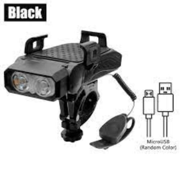 Kit de Seguridad para Ciclistas: Luz 4 en 1 + Espejo para Ciclista - Imagen 3