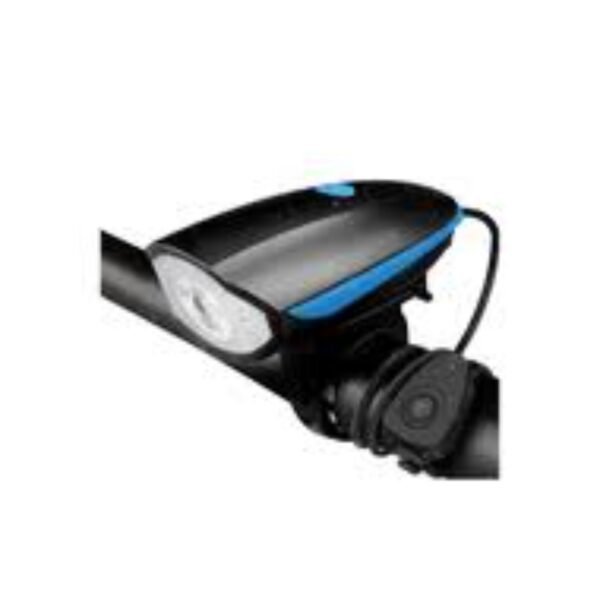 KIT ESPEJO PARA CICLISTA +LUZ DELANRTERA CON CLÁXON - Imagen 4