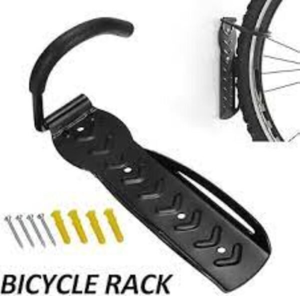 RACK DE ACERO COLOR NEGRO PARA BICICLETA - Imagen 2