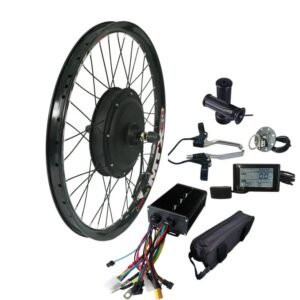 Kit Electrico Motor 1200w 13ah Y 48v 60km Autonomía Bici