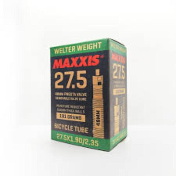 2 CÁMARAS MAXXIS 27.5 +BANDAS ANTIPINCHAZOS PARA BICICLETA - Imagen 6